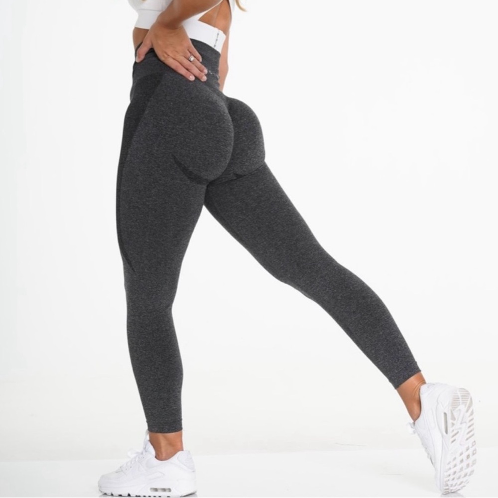 Women's Charcoal High-Waisted Leggings